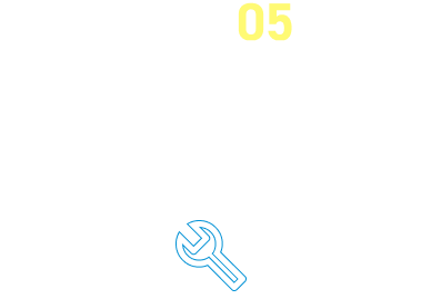 STEP05 工事日程の決定・工事の実施