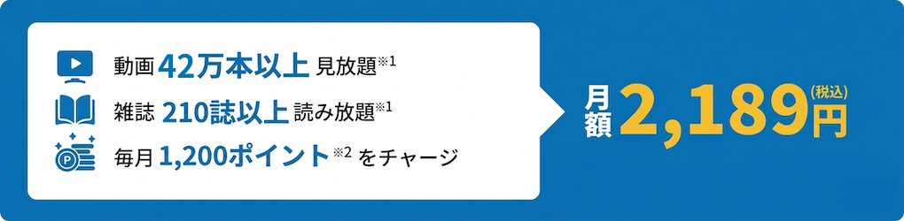 2,189 yen per month