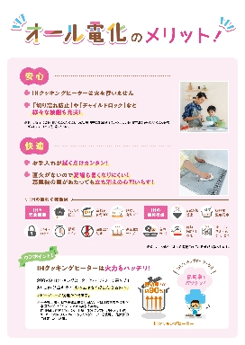 オール電化パンフレットイメージ